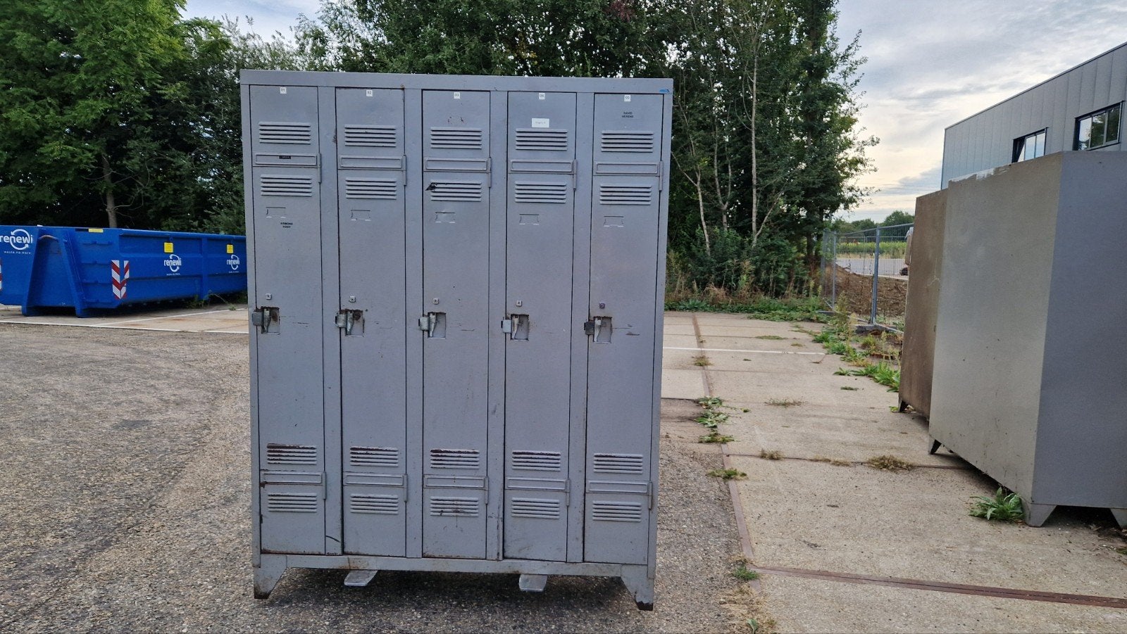 Metalen Lockerkast - Diverse, Ophalen, Gebruikt, Industrieel