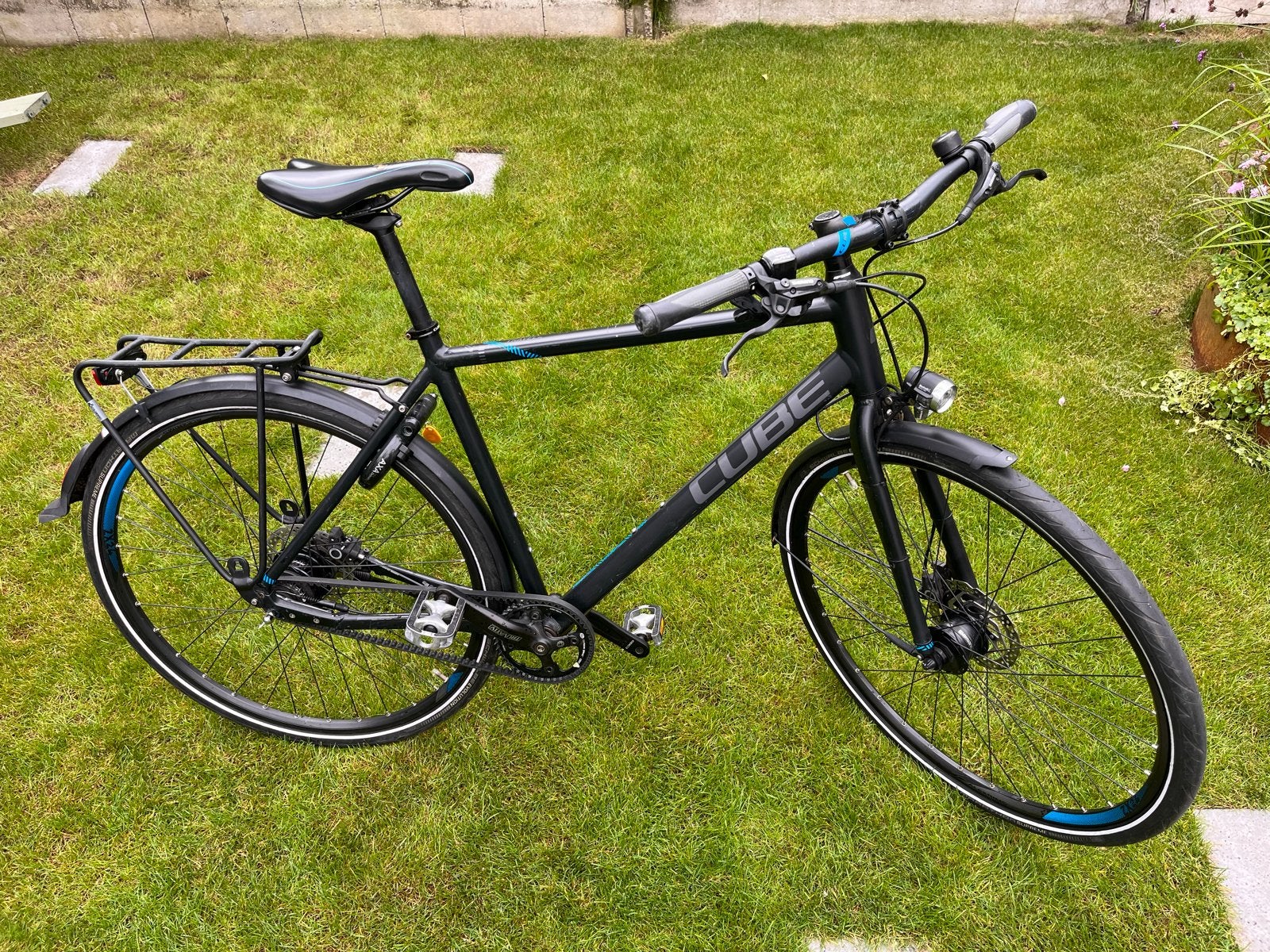 Cube Travel Pro Herenfiets - Shimano Alfine 8-speed, Gebruikt, Schijfrem, 53 tot 57 cm, Ophalen
