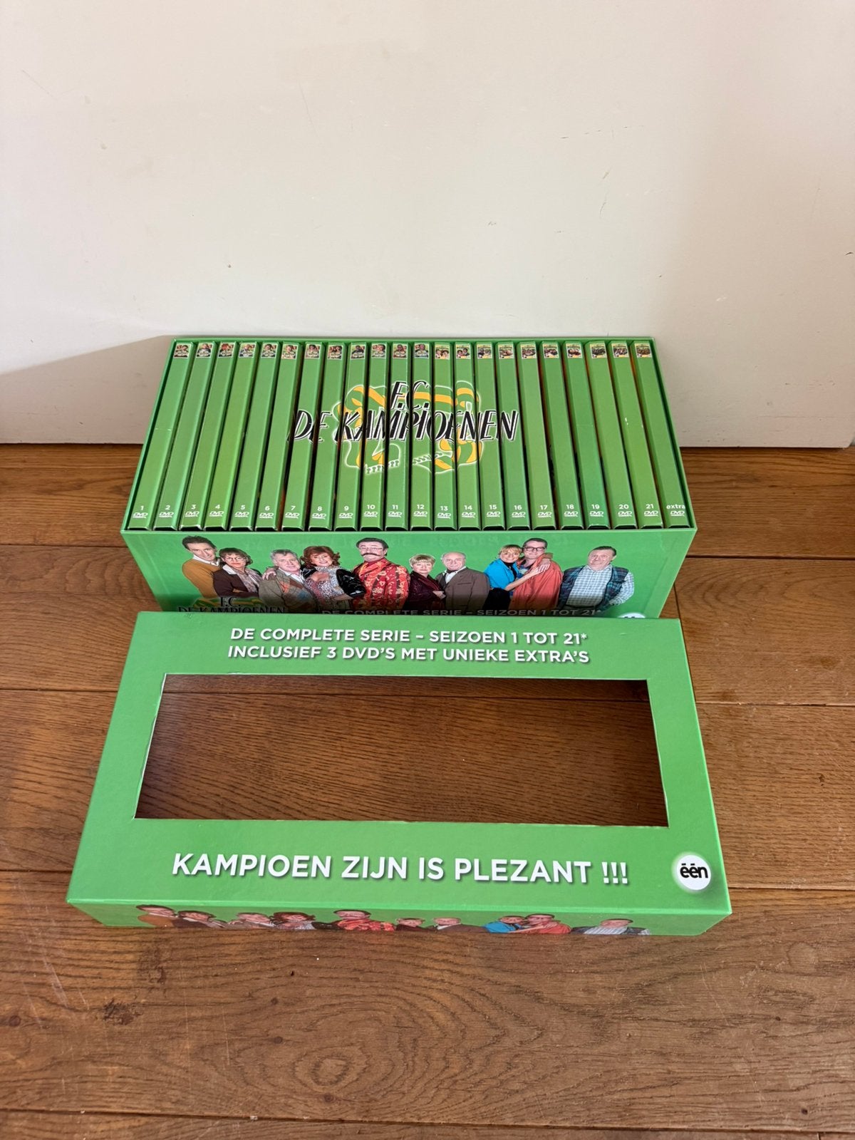 F.C. De Kampioenen - Complete Serie (Seizoen 1-21) + Extra's, Vanaf 12 jaar, Verzenden, Zo goed als nieuw