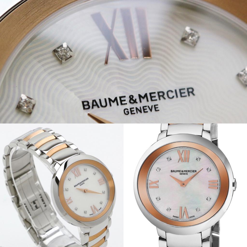 NIEUW BAUME et MERCIER DAMES HORLOGE PROMESSE DIAMOND -45%, Richemont, Nieuw, Ophalen of Verzenden, Info@houseofcoco.nl