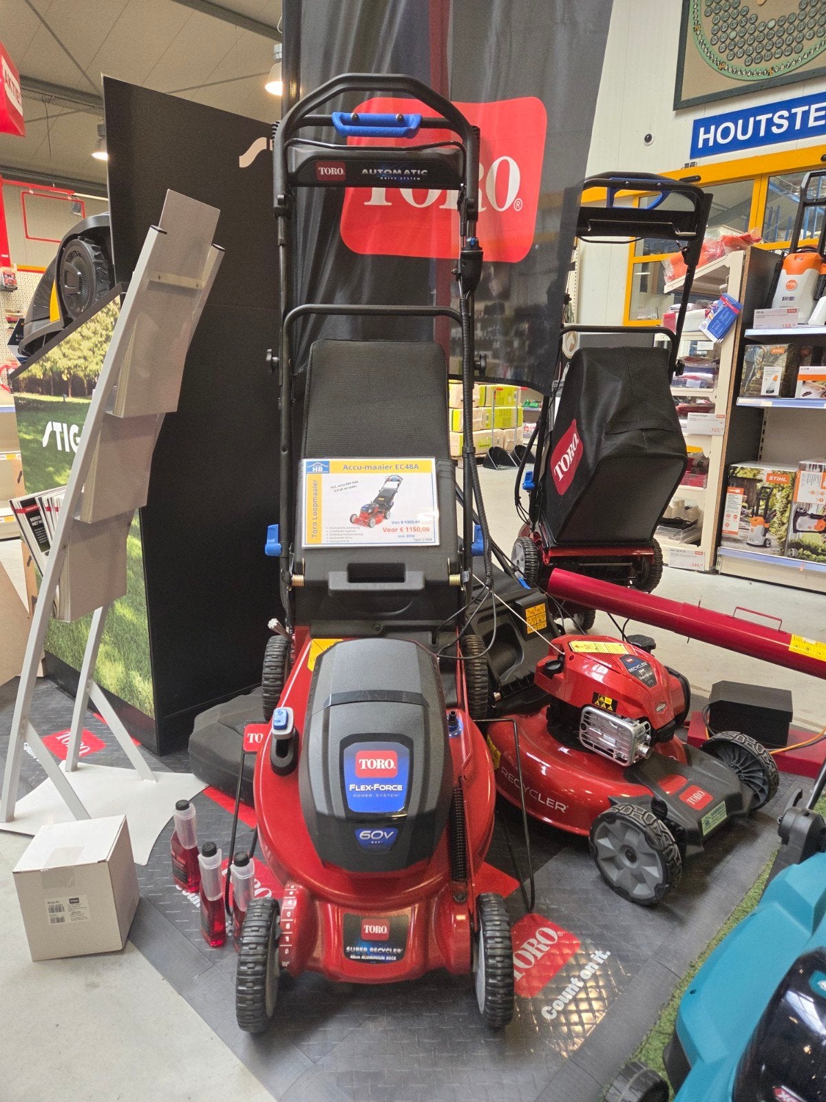 Toro Recycler Accu Grasmaaier 60V - Model 21848, Cirkelmaaier, Accu-grasmaaier, Toro, Nieuw