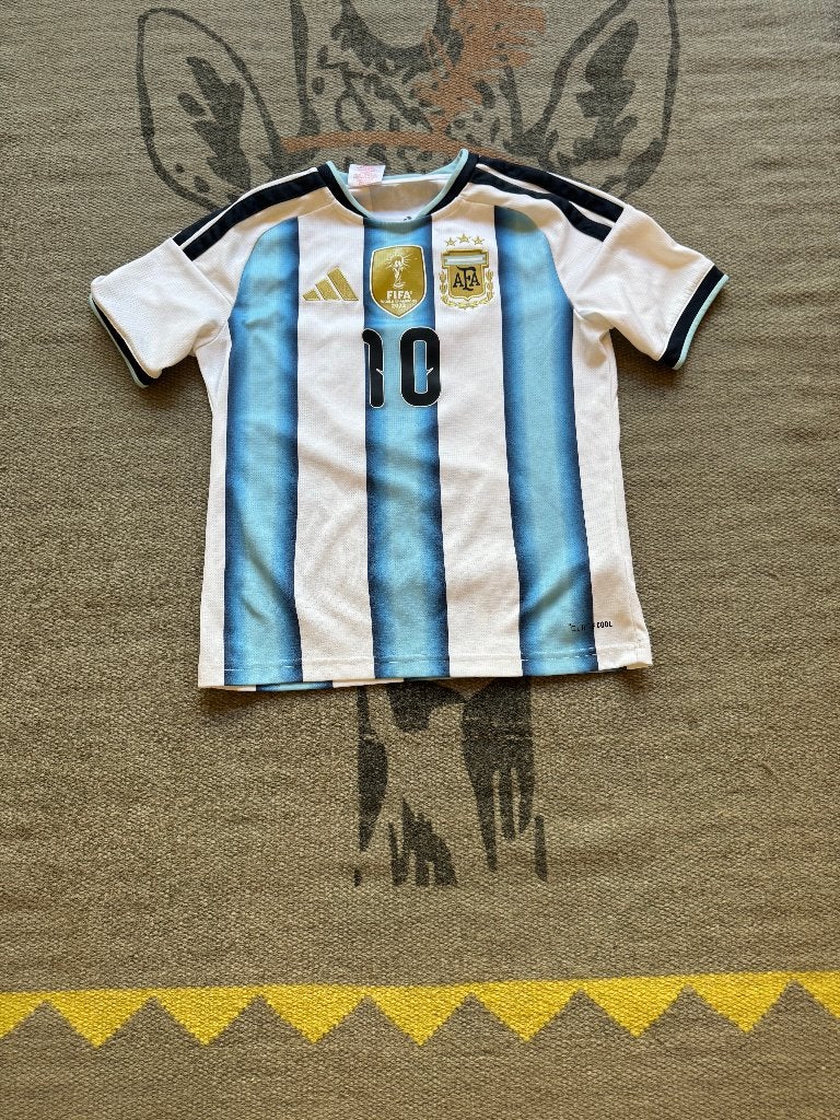 adidas Argentinië Messi 10 thuisshirt - WK 2026 - maat 152, Kinderen en Baby's, Kinderkleding | Maat 152, Ophalen, Adidas, Jongen of Meisje
