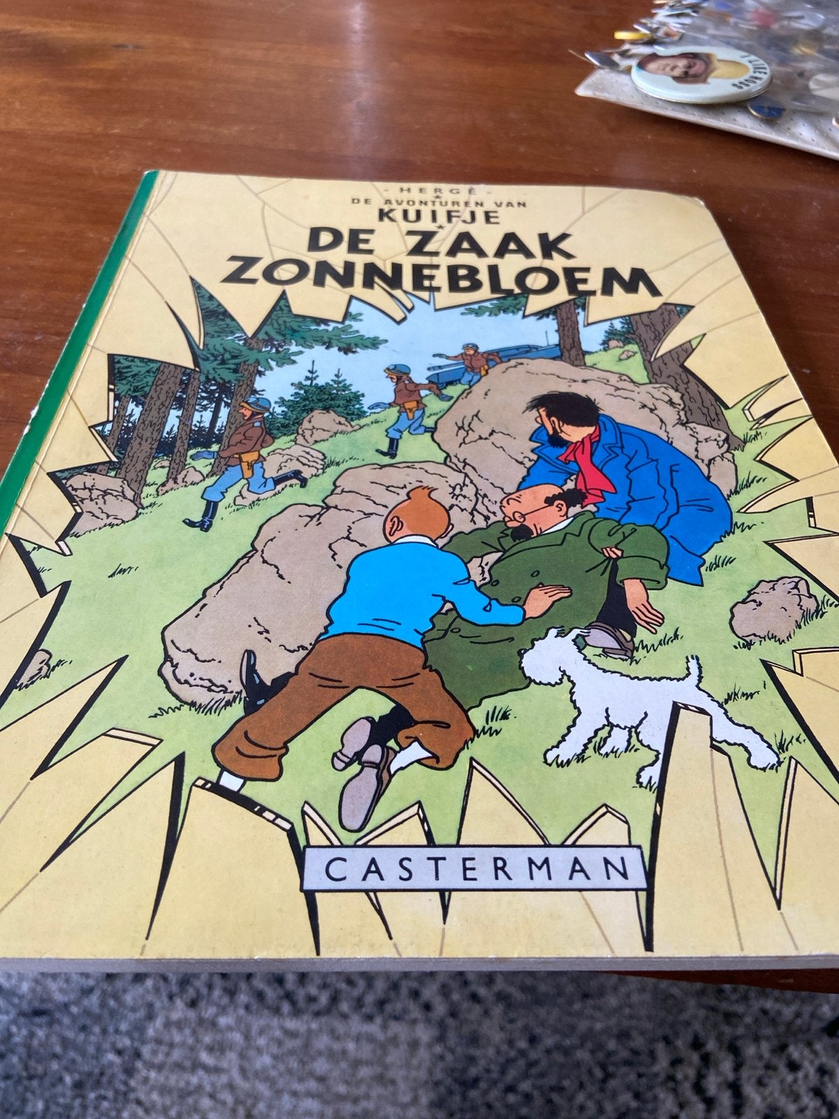 Kuifje: De Zaak Zonnebloem - Klassiek stripboek, Eén stripboek, Ophalen of Verzenden, Gelezen