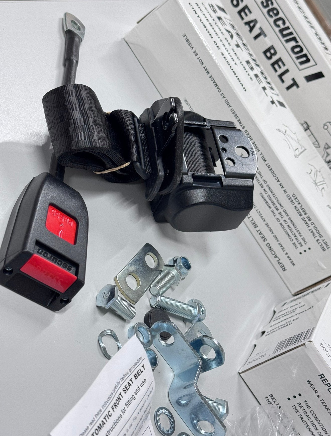 NIEUW 3x Securon 500/30 veiligheidsgordel gordel riem bus, Auto diversen, P, P, P, Nieuw