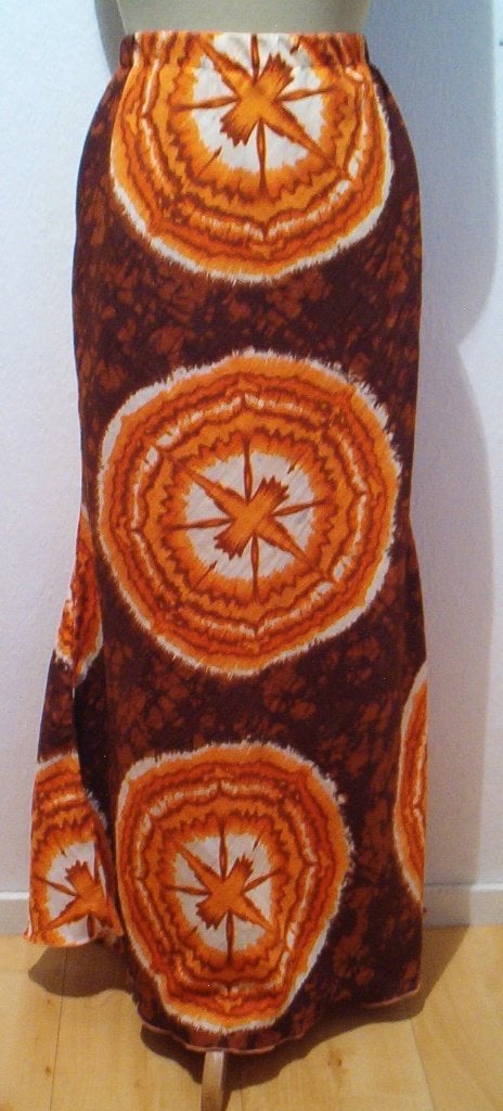 Opvallende batik print Afrika/Ibiza/hippie/ethnic rok! 40, Maat 38/40 (M), Zo goed als nieuw, Onder de knie, Meerkleurig