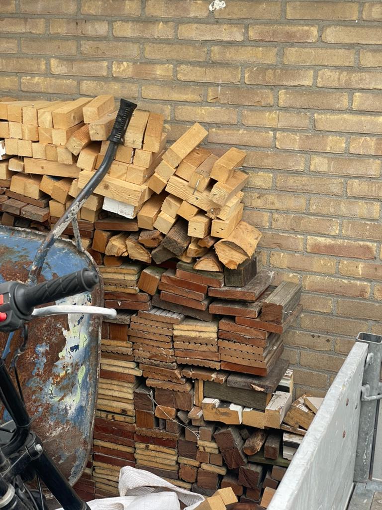 Gratis stookhout, Tuin en Terras, Haardhout, Minder dan 3 m³, Ophalen