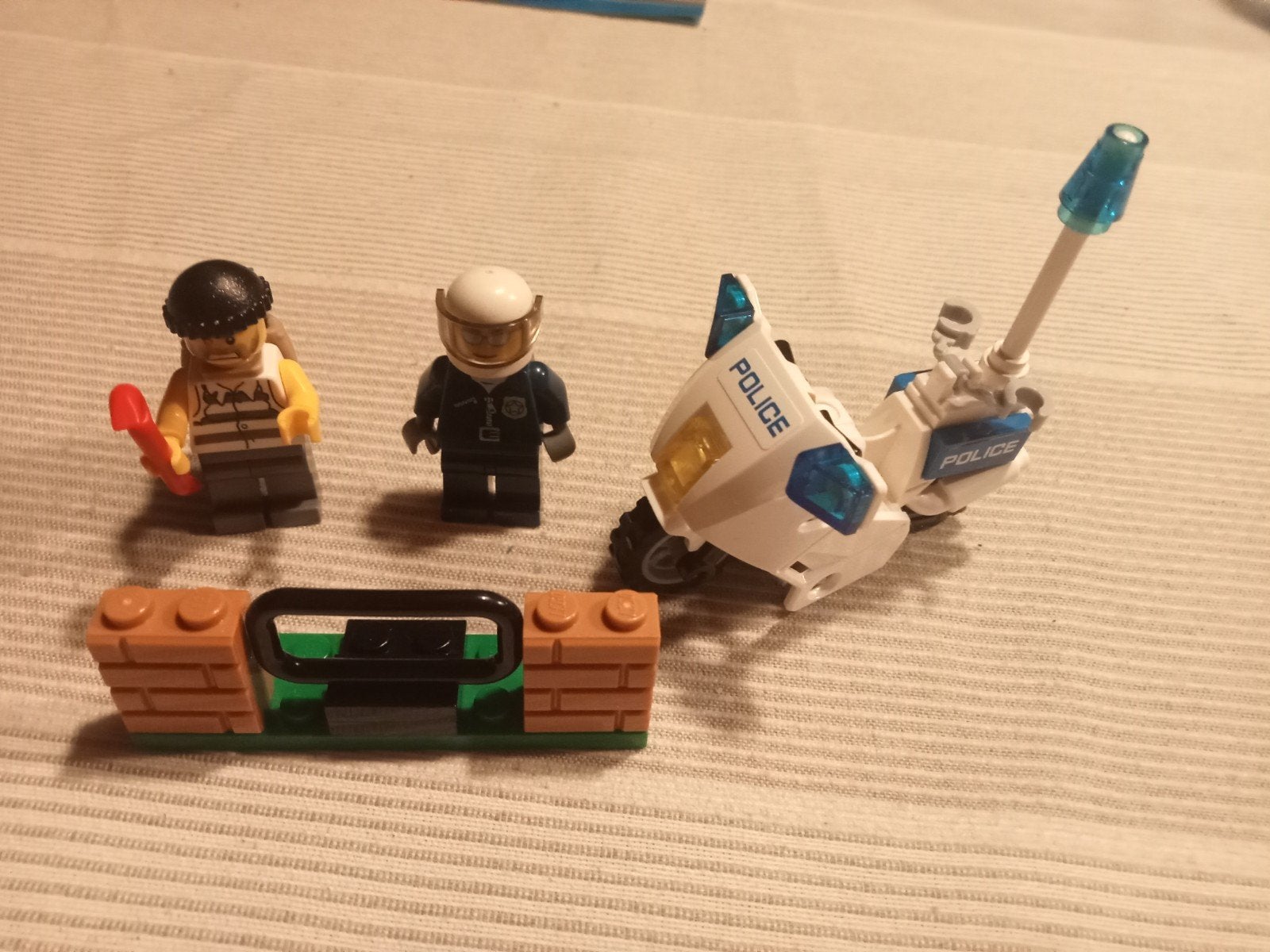 LEGO POLITIE 60041 INCLUSIEF BOUWTEKENING, Ophalen of Verzenden