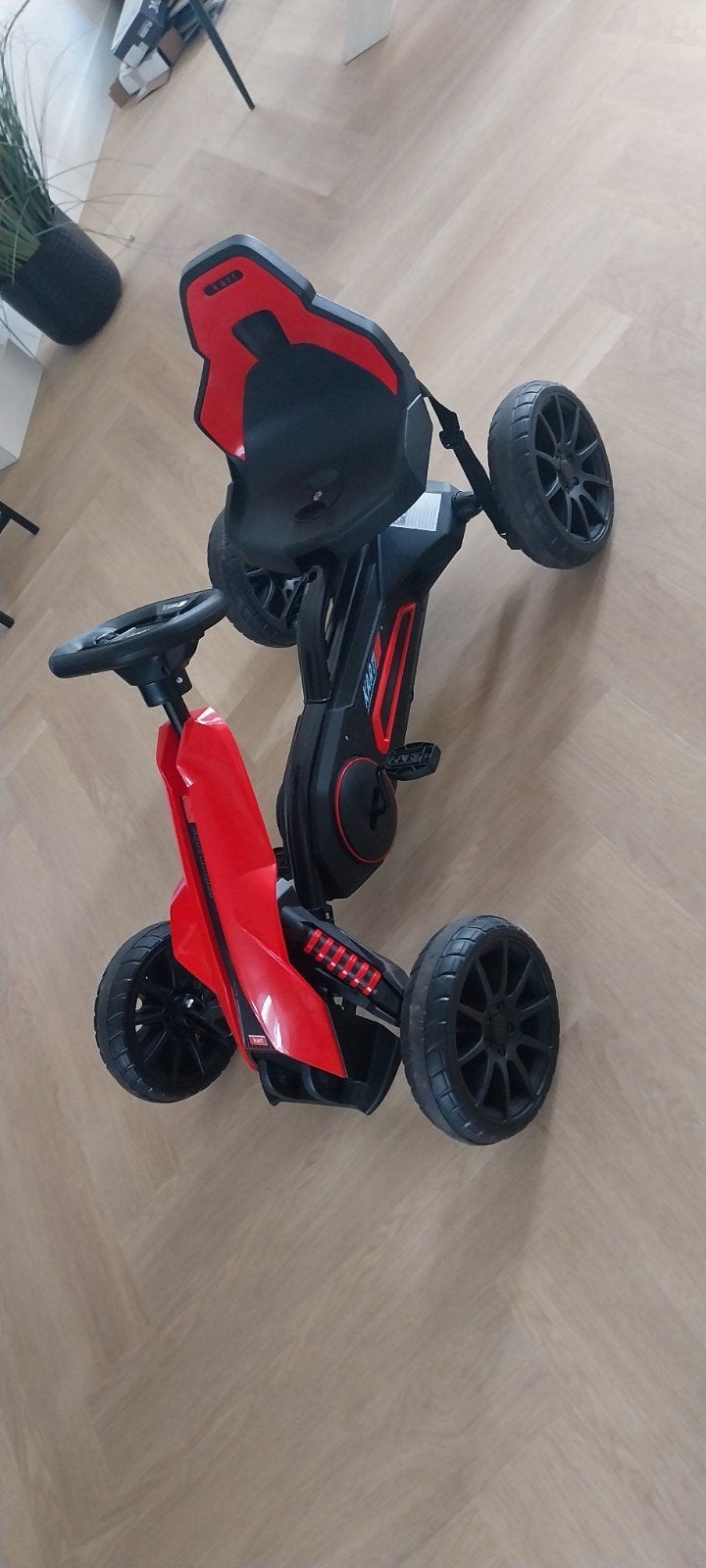 HOMCOM Go-Kart Rood - Zo goed als nieuw!, Ophalen, Zo goed als nieuw, Overige merken