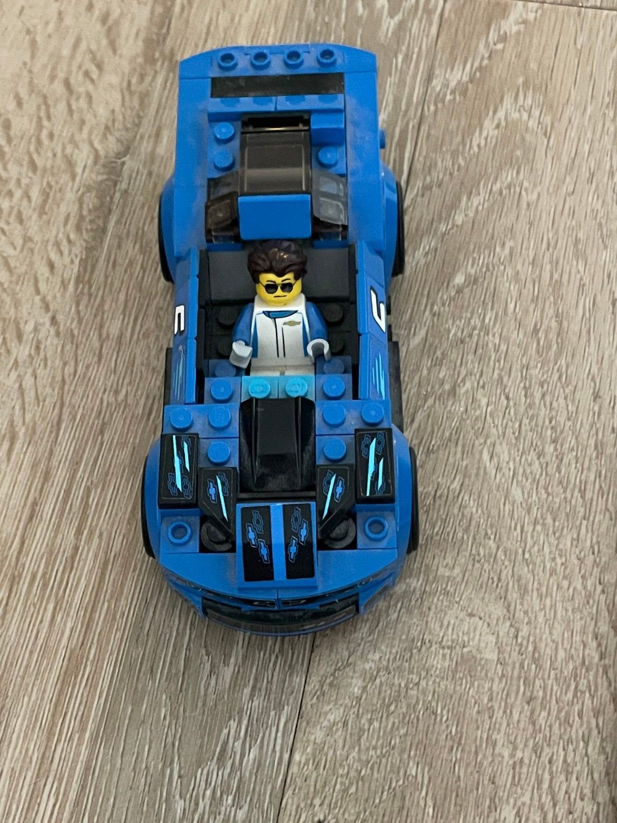 Lego chamipons chevrolet blauw, G1, Ophalen of Verzenden, Zo goed als nieuw