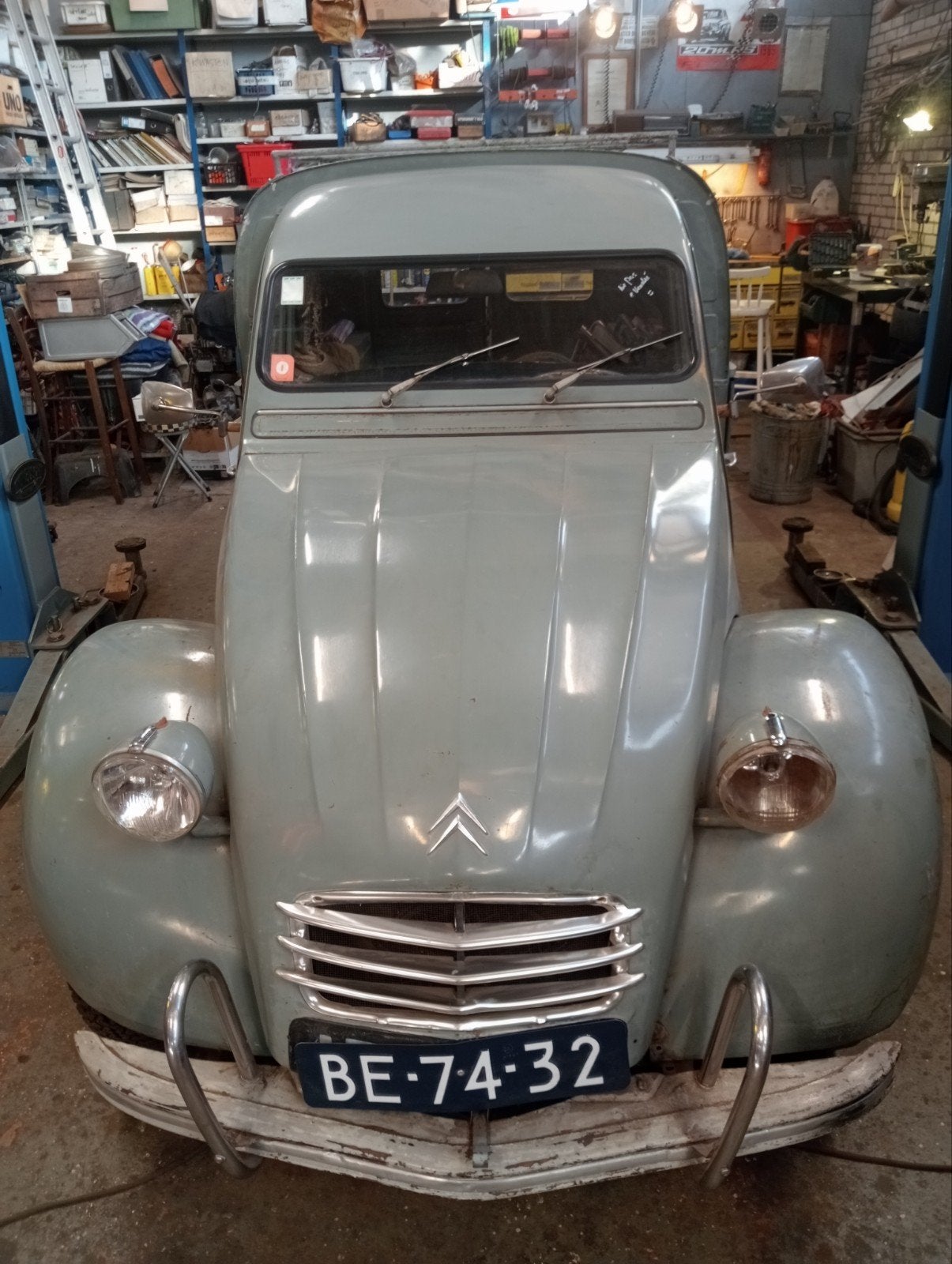 Citroën 2CV AZU Fourgonnette 1963, besteleend, Citroën, 435 cc, Bedrijf, Handgeschakeld