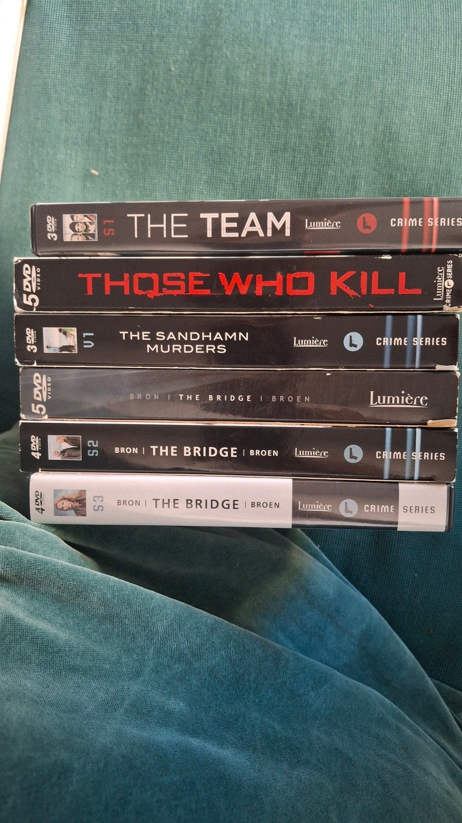 Misdaadserie DVD Boxset:The Bridge, The Team, Those Who Kill, Cd's en Dvd's, Ophalen, Vanaf 16 jaar, Boxset, Zo goed als nieuw