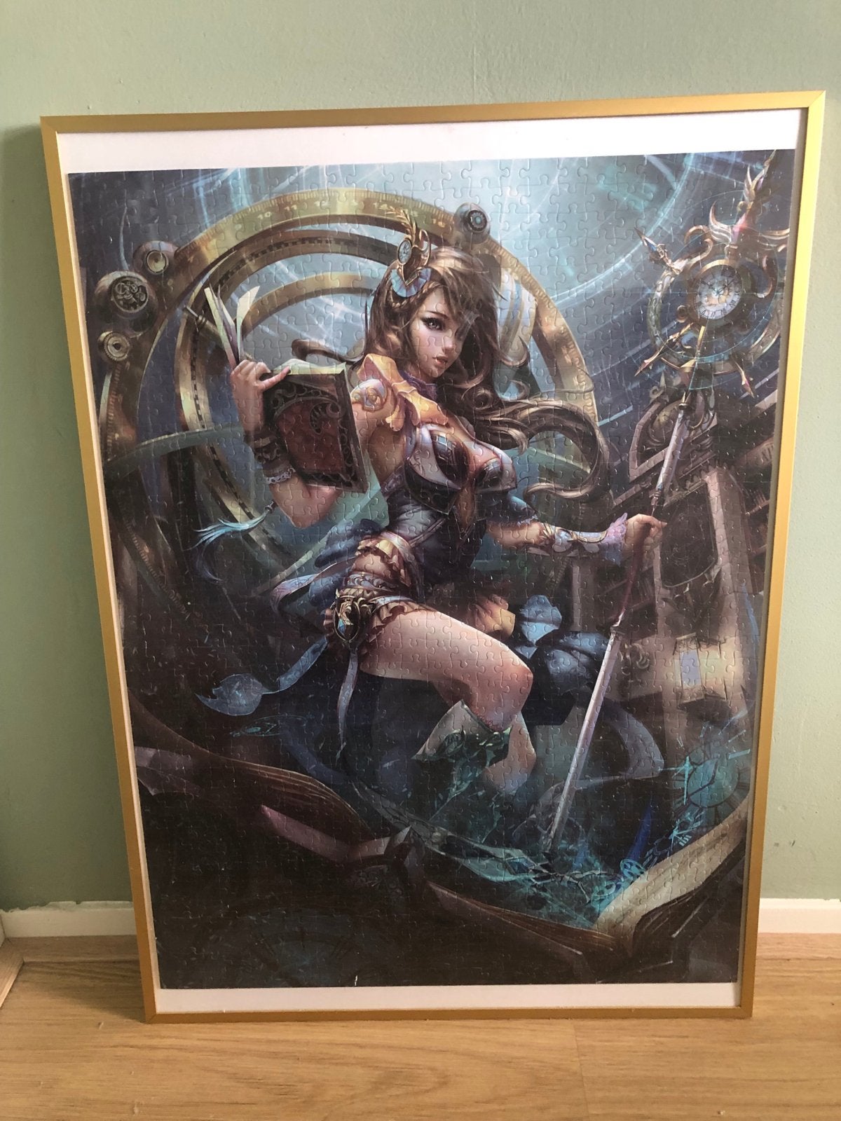 Ingelijste legpuzzel, Huis en Inrichting, Woonaccessoires | Schilderijen, Tekeningen en Foto's, Ophalen