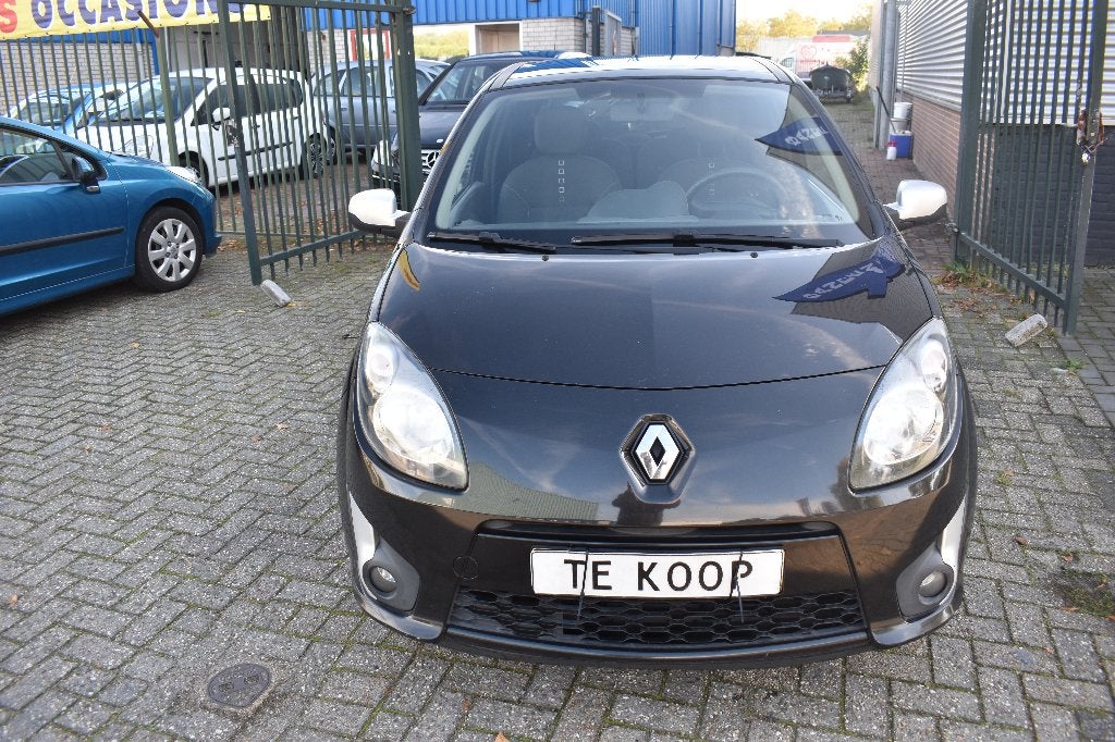 Renault Twingo 1.2 55KW E3 2011 Zwart NIEUWE APK  PANODAK, Voorwielaandrijving, Twingo, 31 €/maand, 4 cilinders