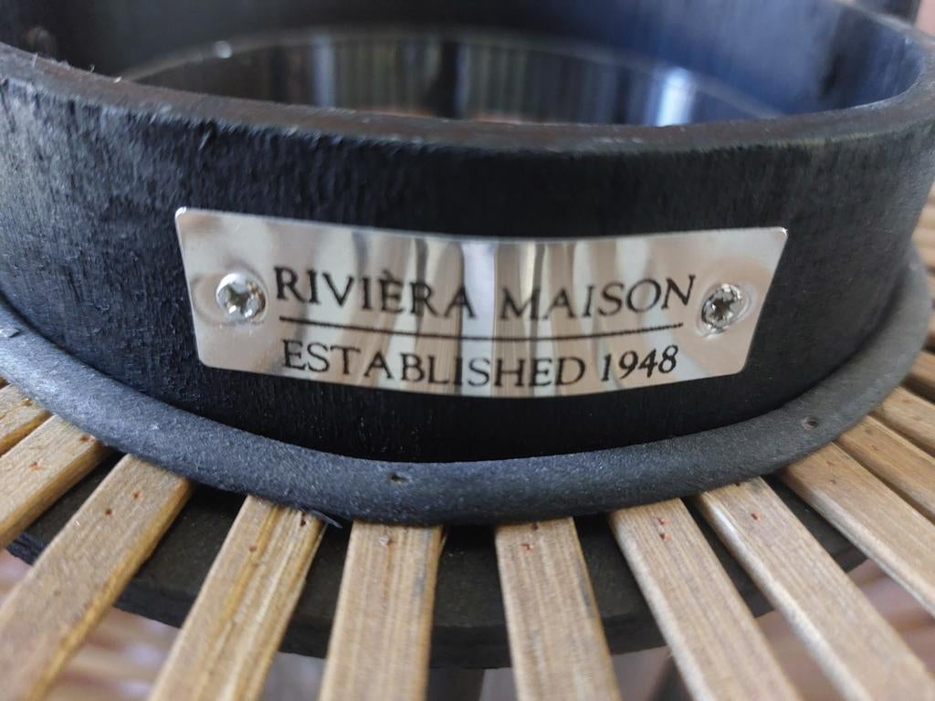 Riviera Maison Kandelaars - Set van 2, Ophalen, Overige materialen, Bruin, Zo goed als nieuw