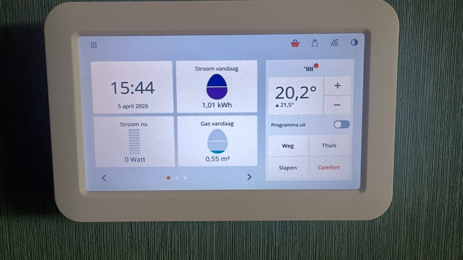 Geroote Toon thermostaat met alle benodigdheden, Doe-het-zelf en Verbouw, Thermostaten, Verzenden