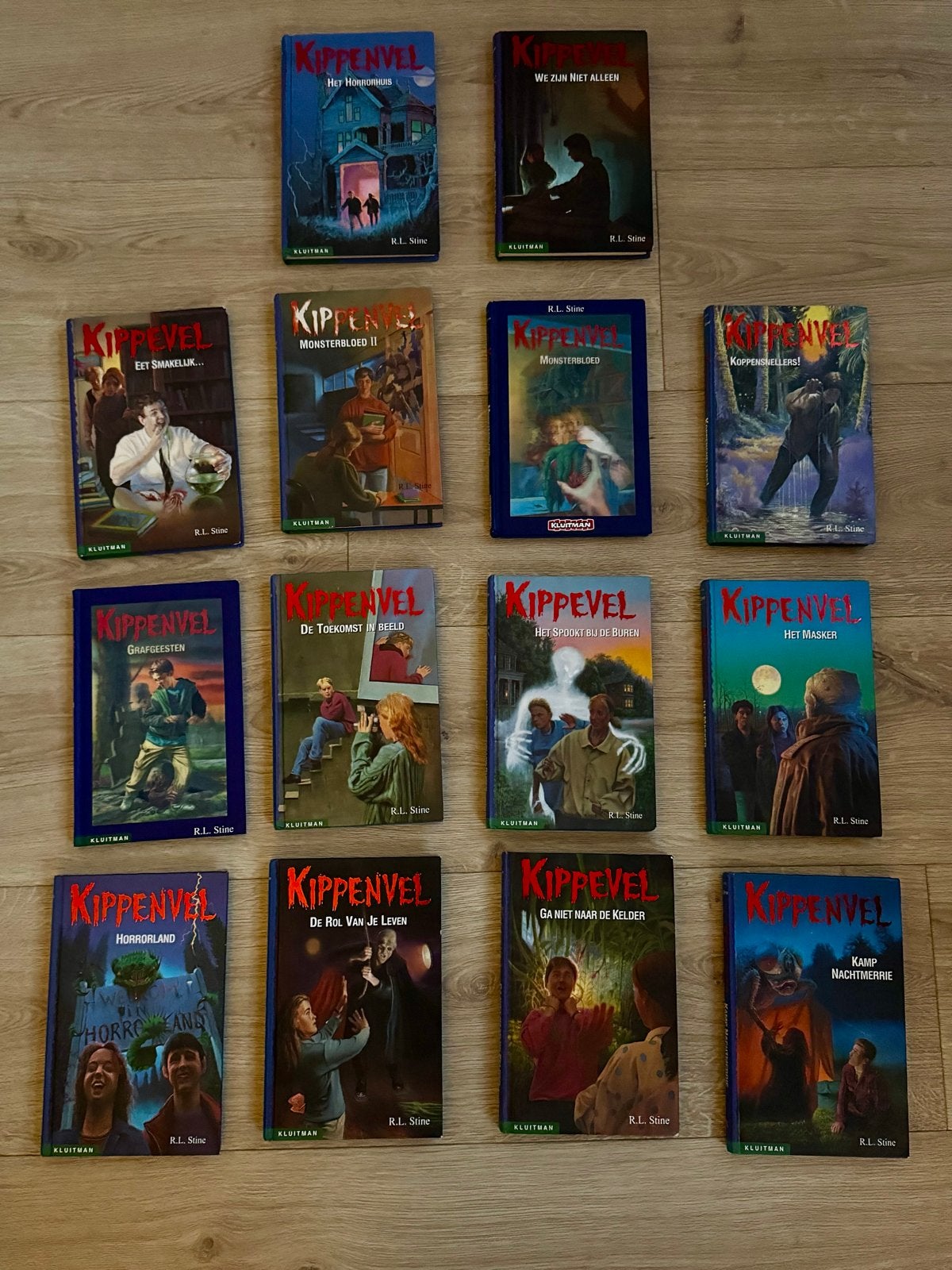 Kippenvel boeken R.L. Stine - Complete set, Ophalen of Verzenden, Gelezen, Fictie
