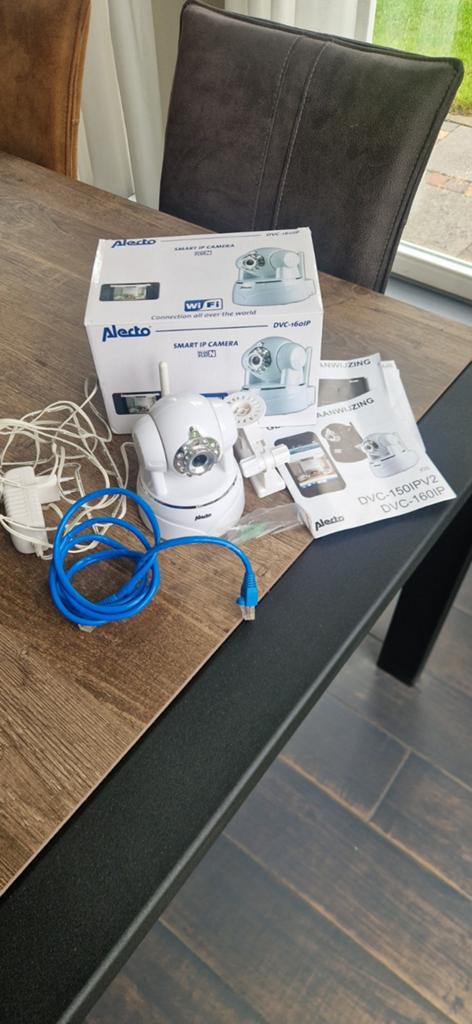 Alecto DVC-160IP Smart IP Camera - Wit, Kinderen en Baby's, Babyfoons, Zo goed als nieuw, Minder dan 100 meter, Camera, Digitaal