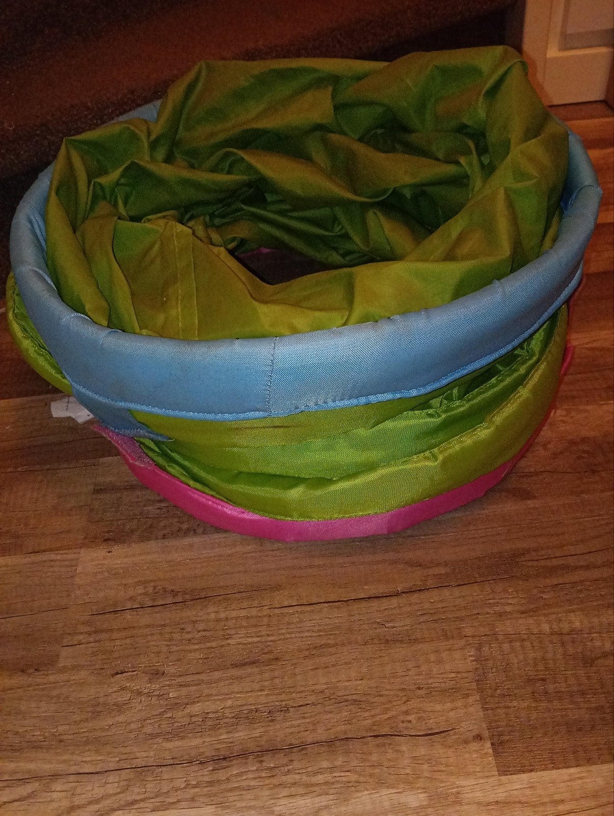 Kruiptunnel voor kinderen - Groen/Blauw/Roze, Ophalen, Gebruikt