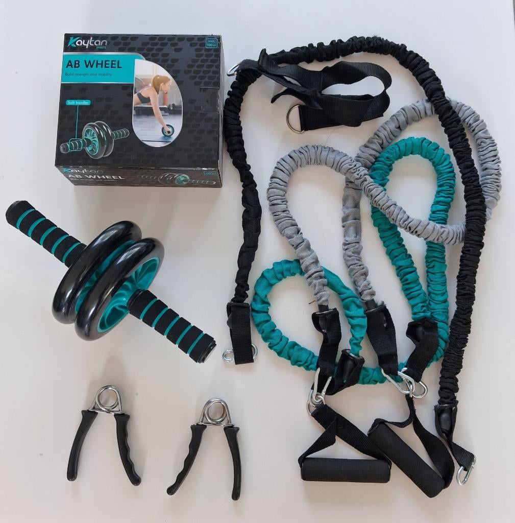 Complete Home Gym Set (Kaytan) – Alles in één!, Sport en Fitness, Fitnessmaterialen, Ophalen of Verzenden, Zo goed als nieuw, Benen