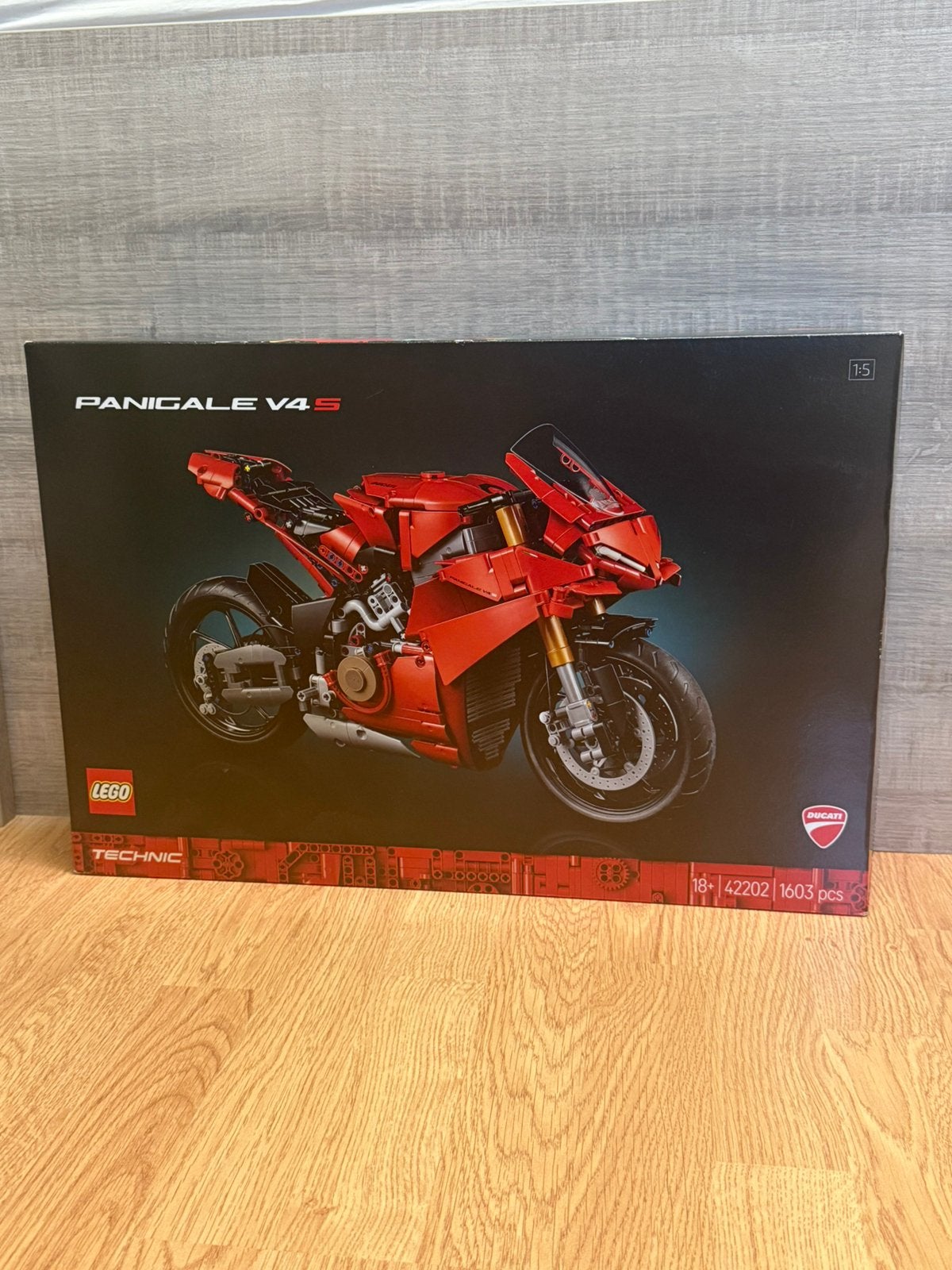 Lego Panigale V4S, Ophalen of Verzenden, Zo goed als nieuw, Auto