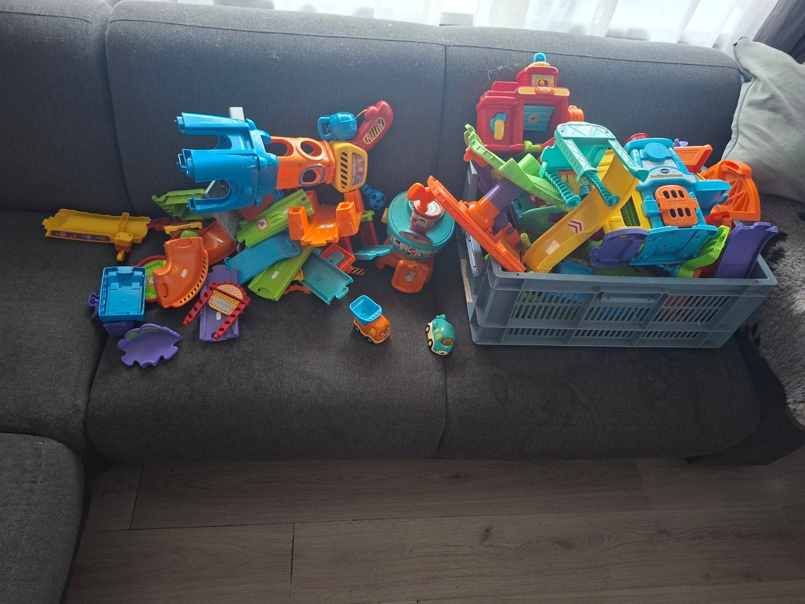 toet toet banen en toebehoren, Kinderen en Baby's, Speelgoed | Vtech, Ophalen, Gebruikt, 2 tot 4 jaar