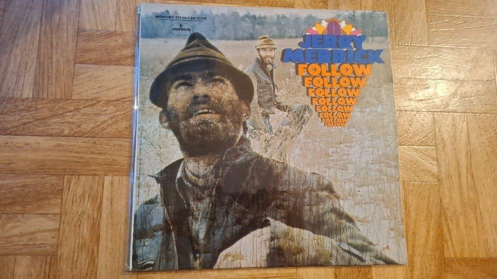 LP - Jerry Merrick – Follow Follow Follow, Cd's en Dvd's, Vinyl | Rock, LP, Singer-songwriter, Gebruikt, Originele persing