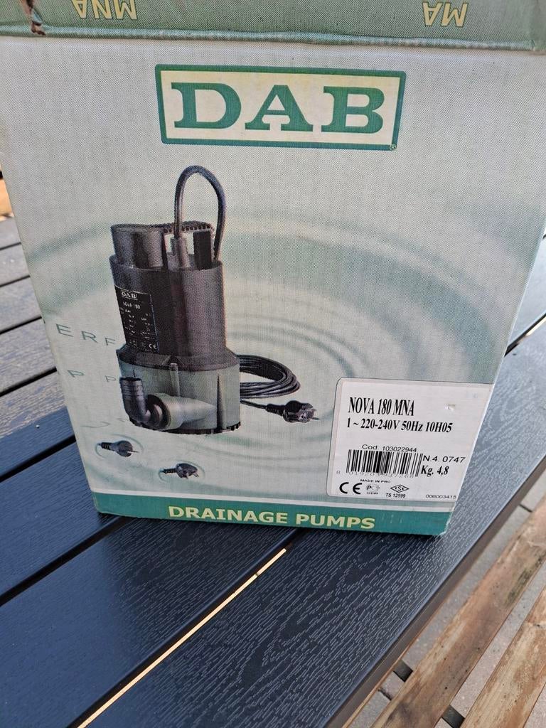 dab dompelpomp vlakzuig!!! NIEUW, Ophalen, Dompelpomp