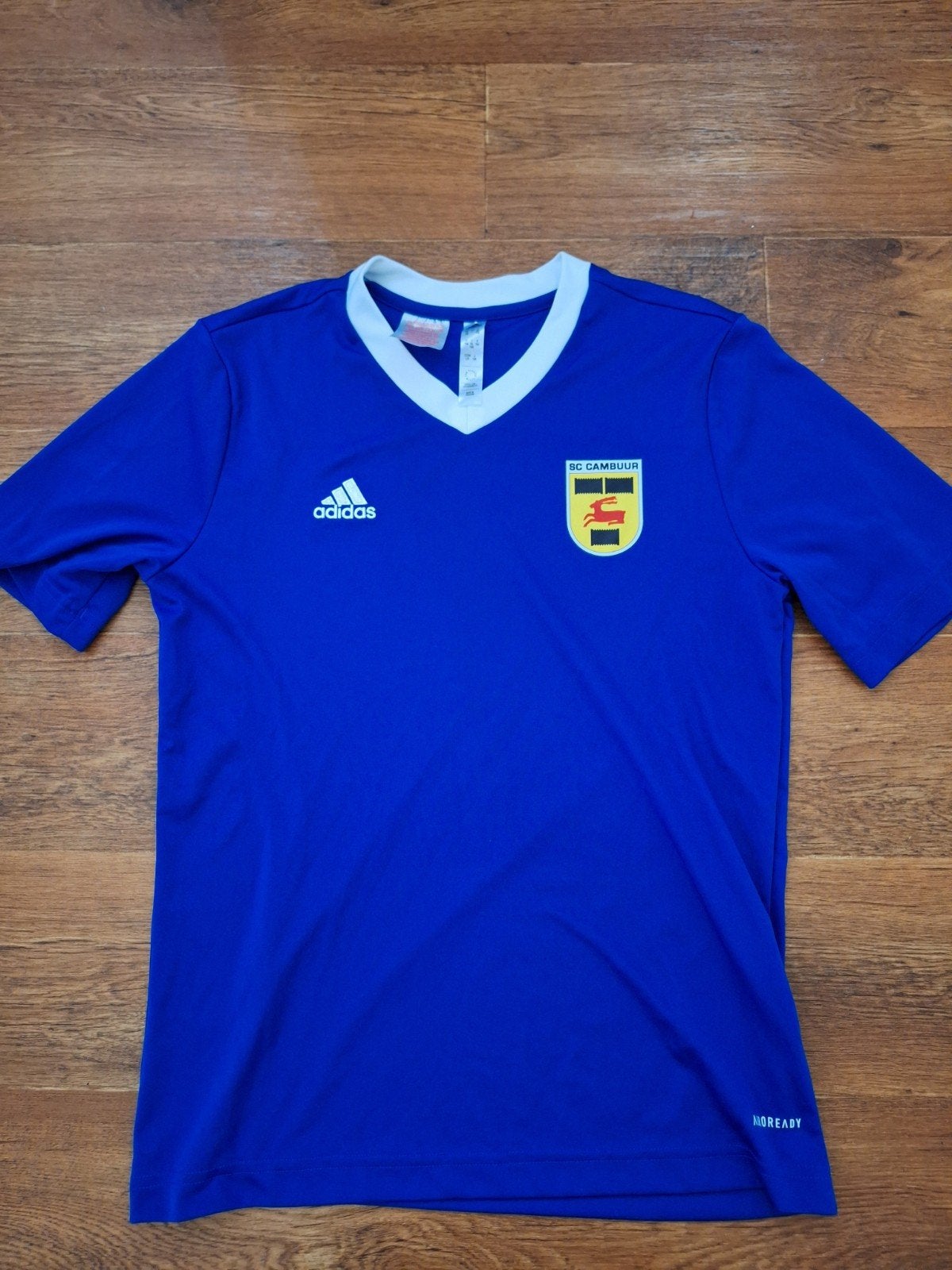 Adidas shirt SC Cambuur maat 164, Ophalen of Verzenden, Zo goed als nieuw, Jongen of Meisje, Shirt of Longsleeve