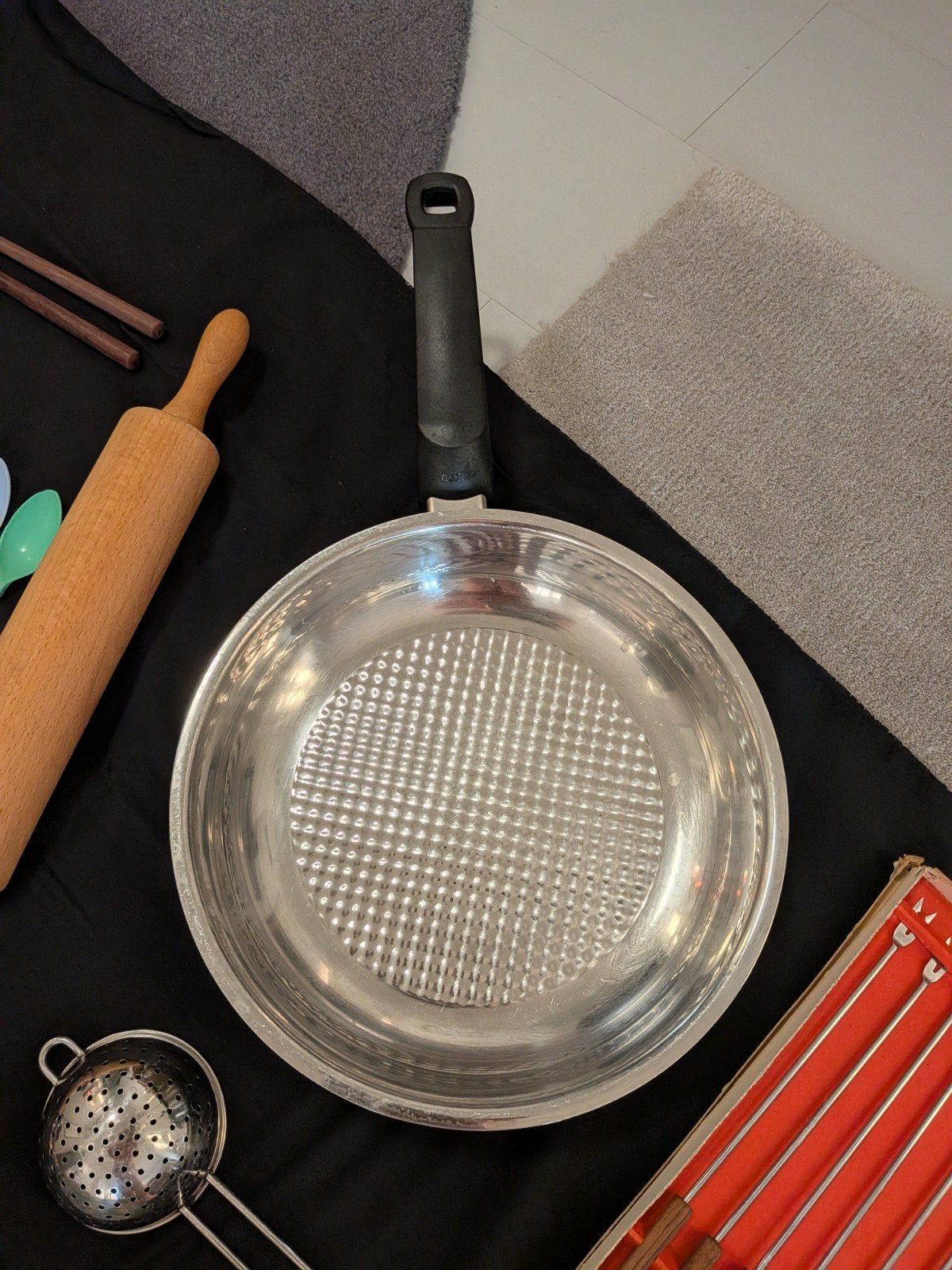 Fissler Pan 28cm, Ophalen of Verzenden, Zo goed als nieuw