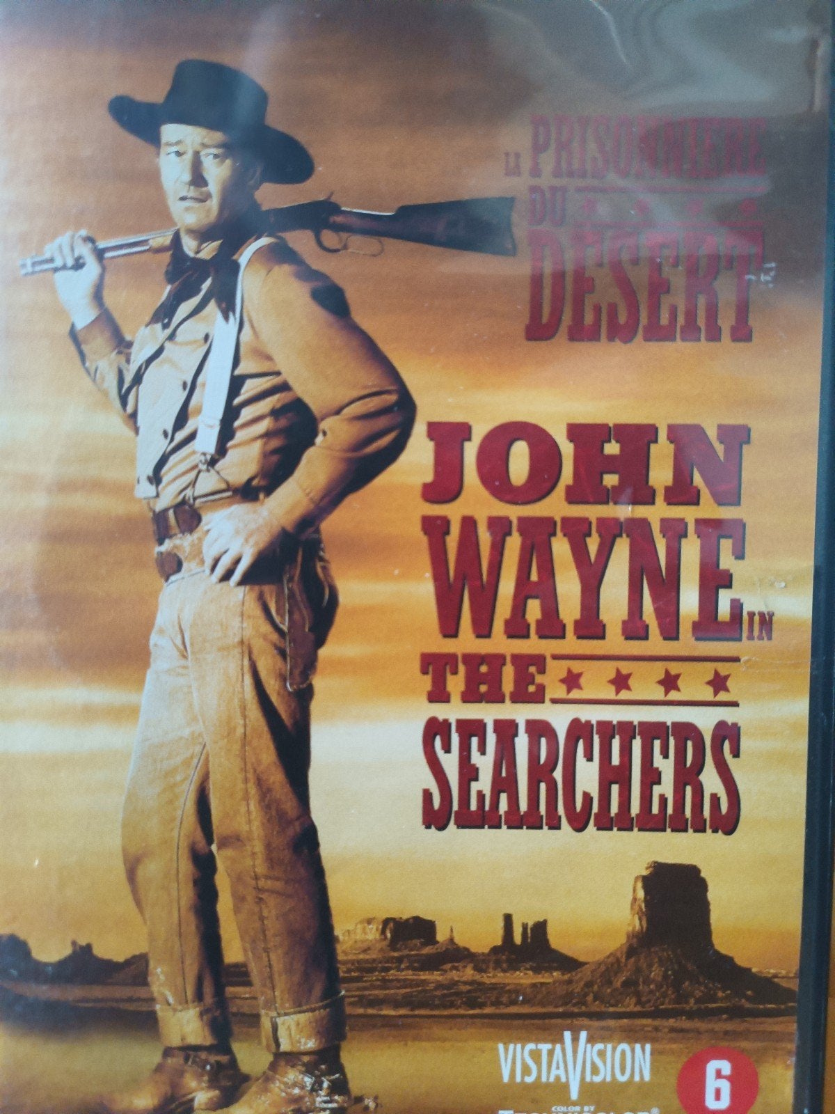 The Searchers Dvd NL ZGAN John Wayne, Breedbeeld, Ophalen of Verzenden, Zo goed als nieuw, Frans