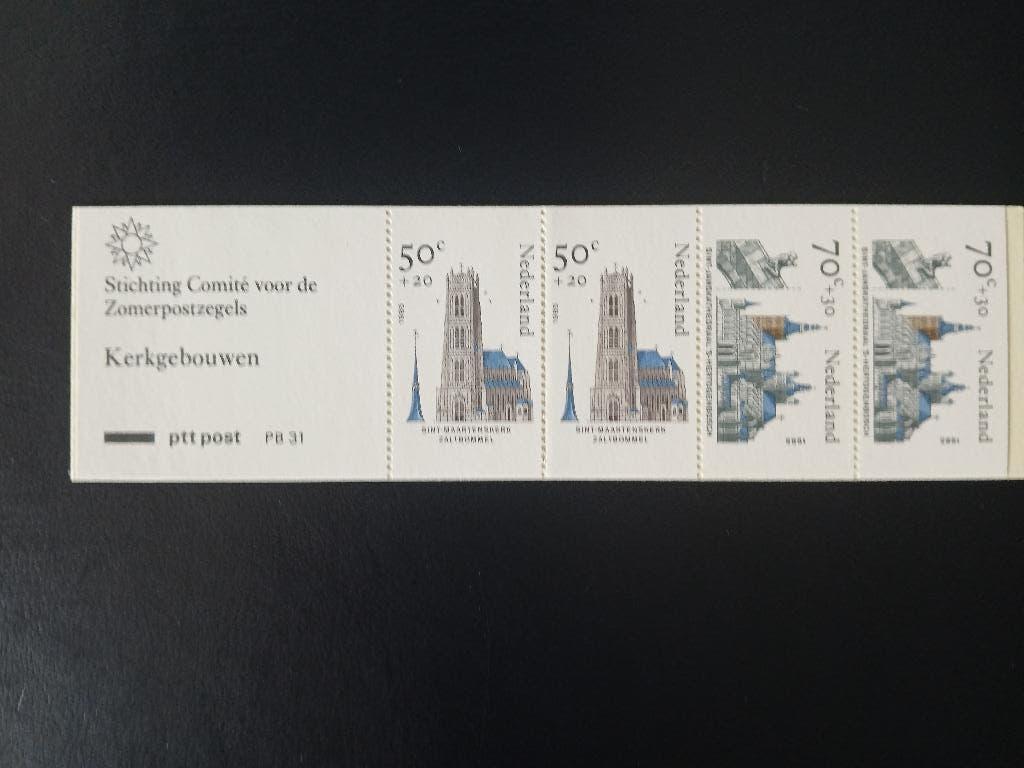 postzegelboekje PB31, zomerzegels 1985, Postzegels en Munten, Postzegels | Nederland, Ophalen of Verzenden, Na 1940, Postfris