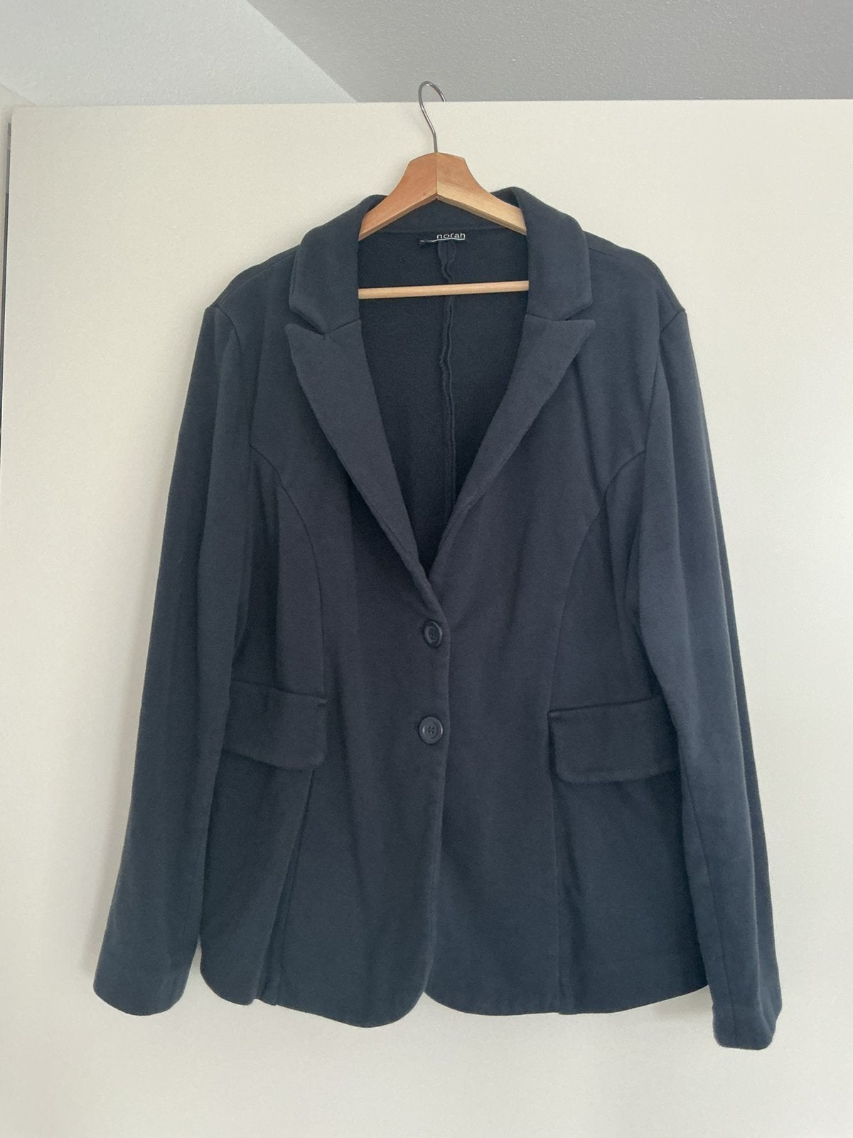 Donkergrijze blazer in maat 48, Blauw, Maat 46/48 (XL) of groter, Ophalen of Verzenden, Norah