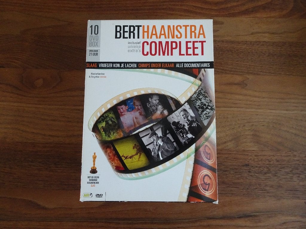 Bert Haanstra Compleet 10 dvd box, Bonusmateriaal, Oorlog of Misdaad, Alle leeftijden, Nederlands