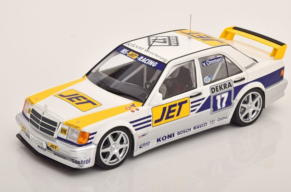 Mercedes Benz 190E 2,5-16 EVO 1 #17 Minichamps 1:18, Hobby en Vrije tijd, Ophalen of Verzenden, Nieuw, Auto, MiniChamps