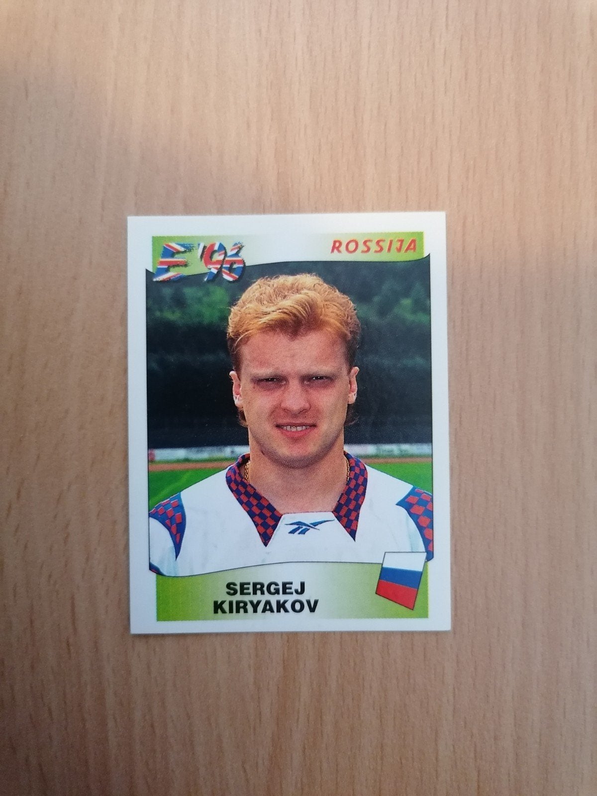Panini Euro 96 #272 Kiryakov., Ophalen of Verzenden, Zo goed als nieuw, Buitenlandse clubs, Poster, Plaatje of Sticker