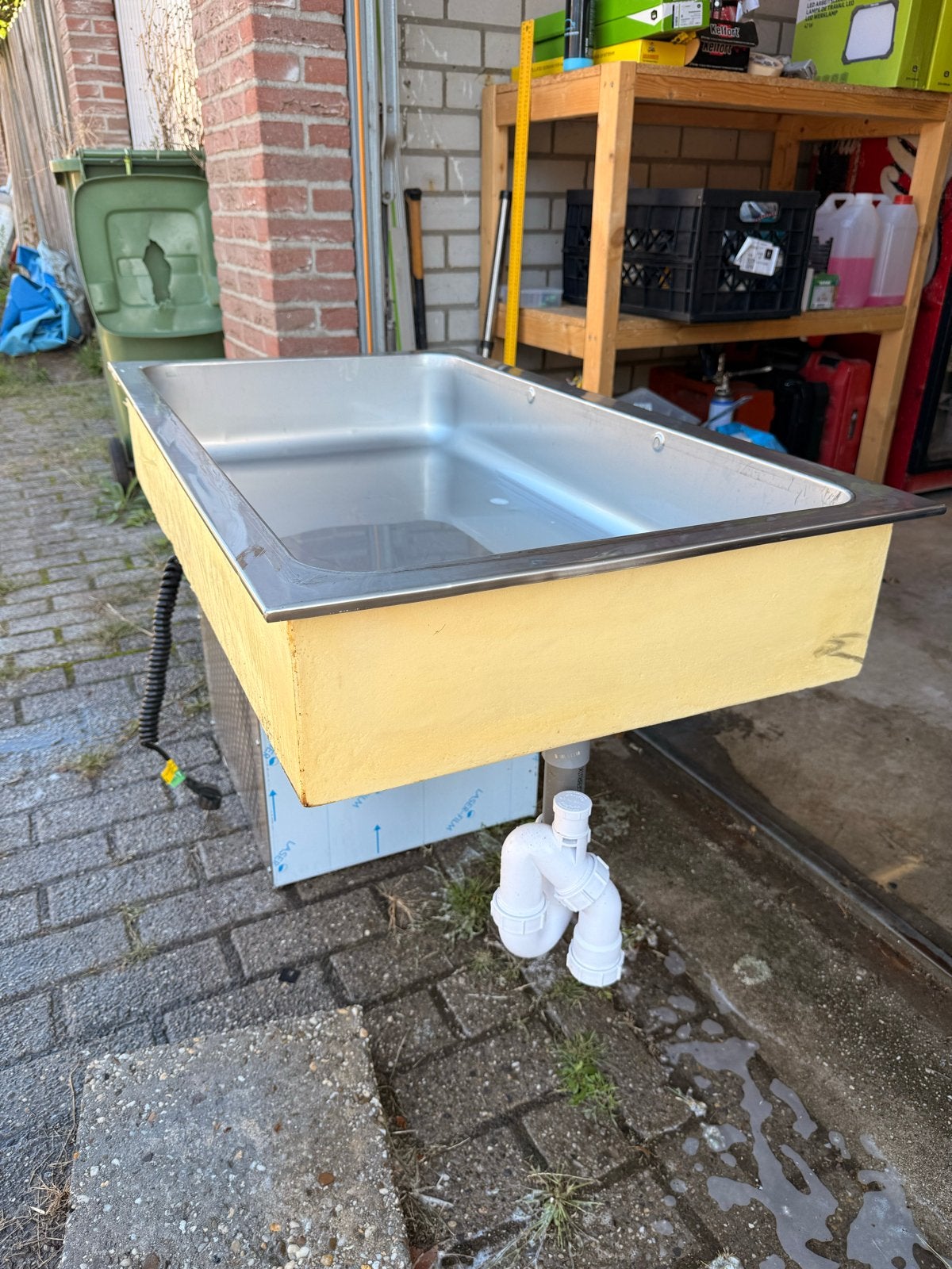 CombiSteel Cold Buffet Drop-in Koelvitrine, Ophalen, Gebruikt, Koelen en Vriezen