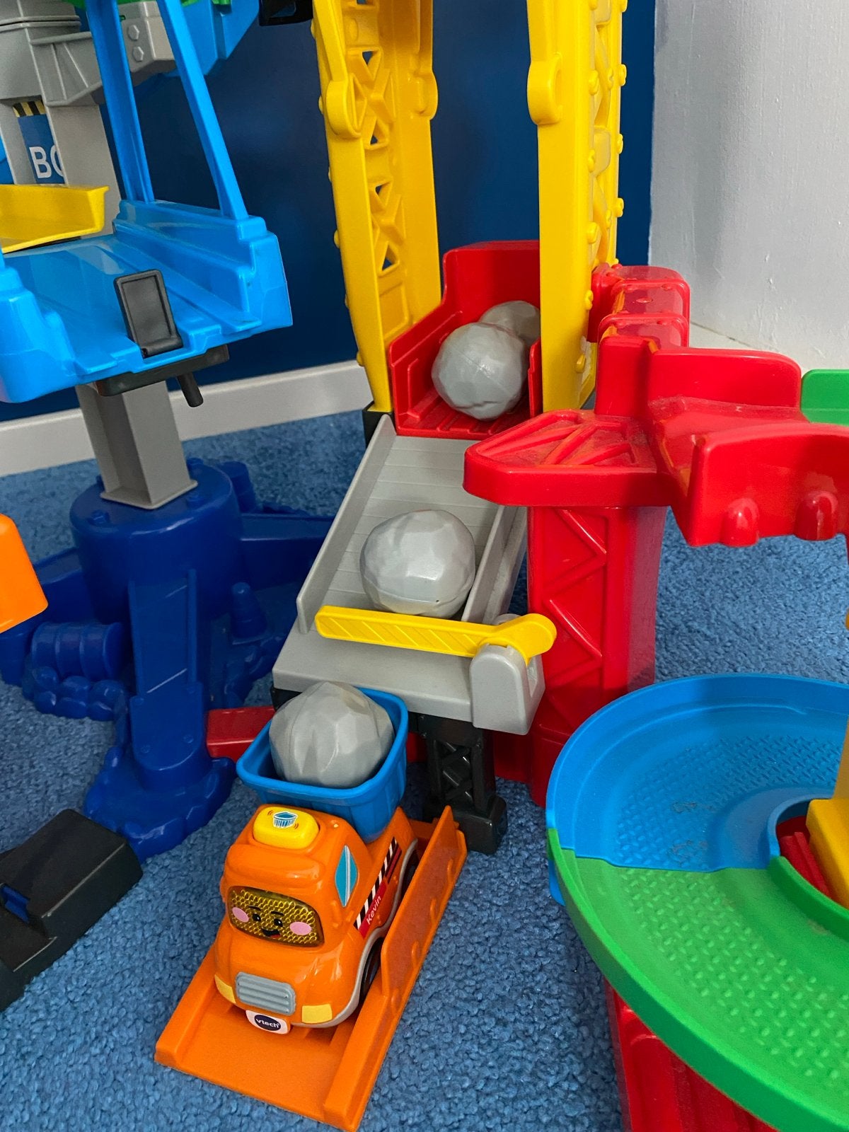 Vtech Toet Toet Combi-set: Brandweer, Bouwplaats, Wegen, Ophalen of Verzenden, Gebruikt, 2 tot 4 jaar