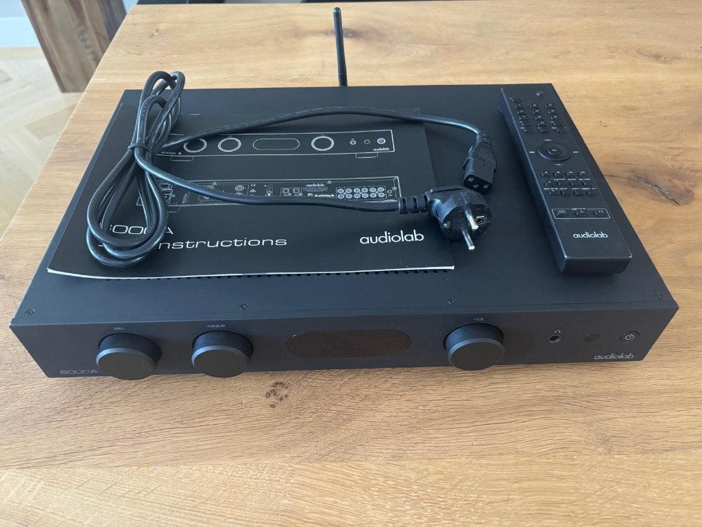 Audiolab 6000A, Ophalen of Verzenden, Zo goed als nieuw, 120 watt of meer, Overige merken