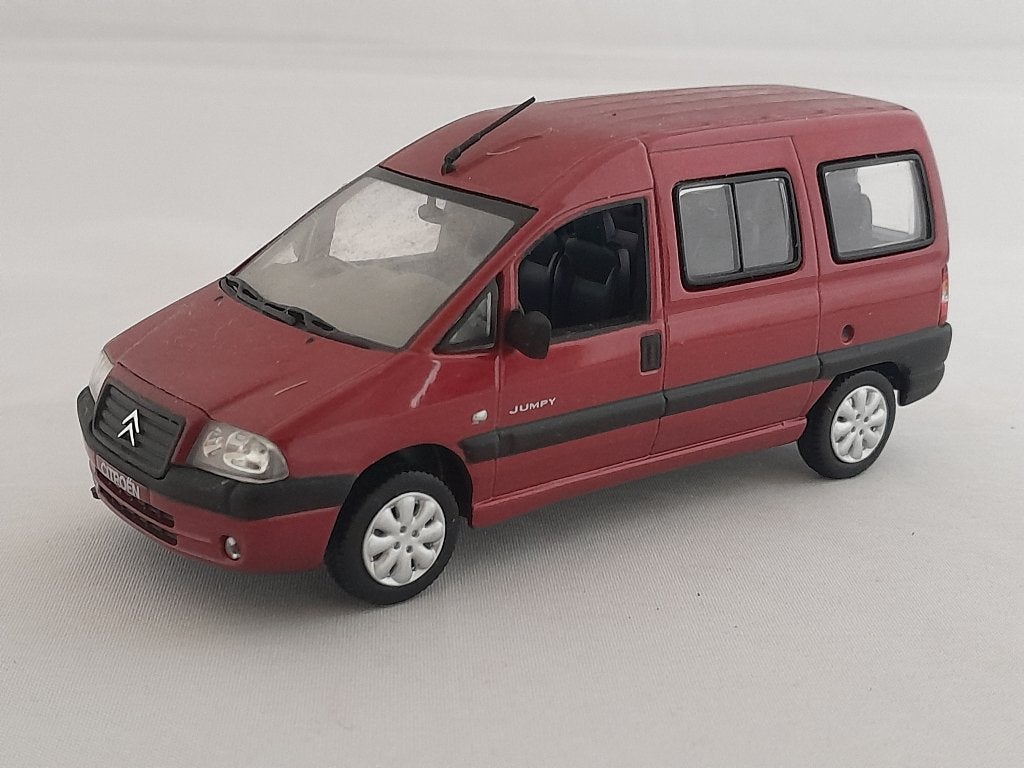 Citroën Jumpy minibus; 1:43 van Norev, Hobby en Vrije tijd, Ophalen of Verzenden, Zo goed als nieuw, Auto, Norev