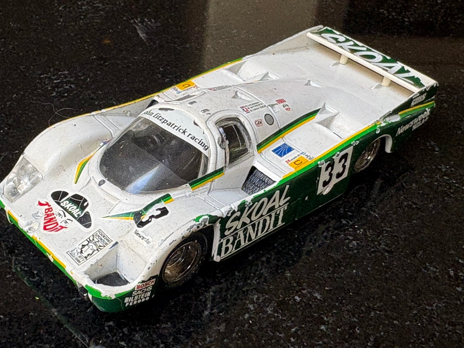 Porsche 956 1:43 Vitesse, Ophalen of Verzenden, Gebruikt, Auto, Overige merken
