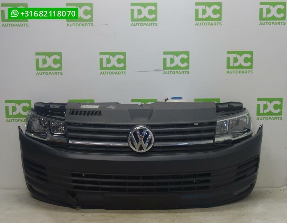 Compleet Volkswagen T6 voorfront / voorkop / front blauw, Gebruikt, Volkswagen, Ophalen of Verzenden, Volkswagen
