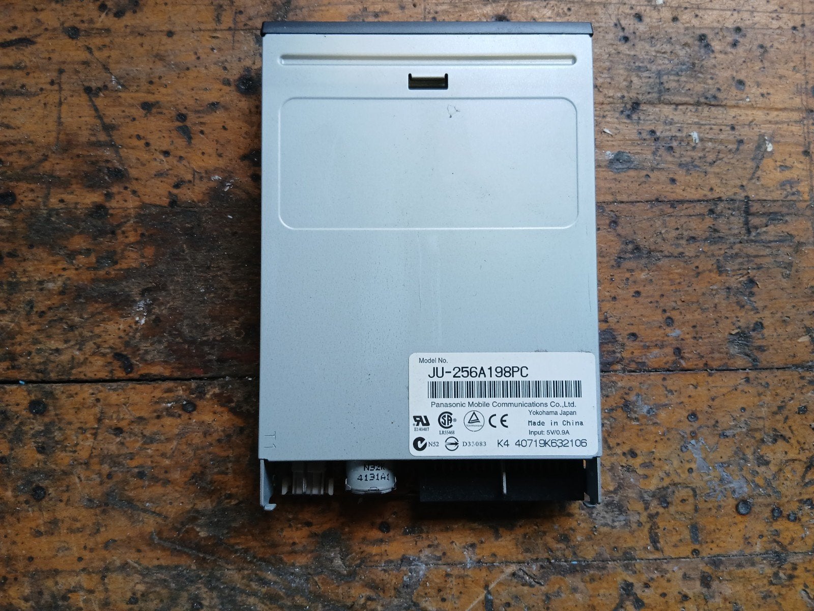 Panasonic JU-256A198PC Floppy Disk Drive - Intern, Intern, Gebruikt, Ophalen of Verzenden, Windows