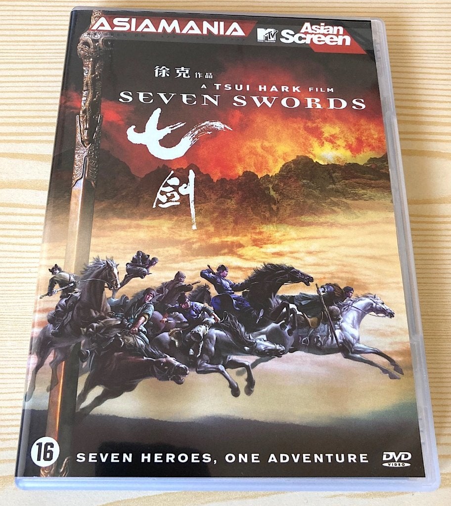 dvd Seven Swords van regisseur Tsui Hark (Asiamania), Cd's en Dvd's, Ophalen, Vanaf 16 jaar, Nederlands, Actie