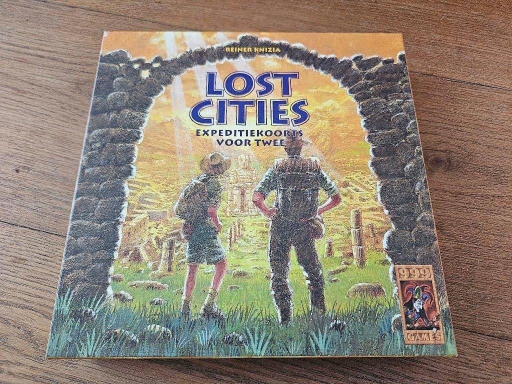 Lost Cities: Expeditiekoorts voor twee - Kaartspel, Een of twee spelers, Ophalen of Verzenden, Zo goed als nieuw, 999 Games