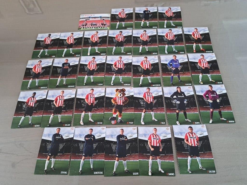 PSV spelerskaarten  08-09, Verzenden, Zo goed als nieuw, PSV, Spelerskaart