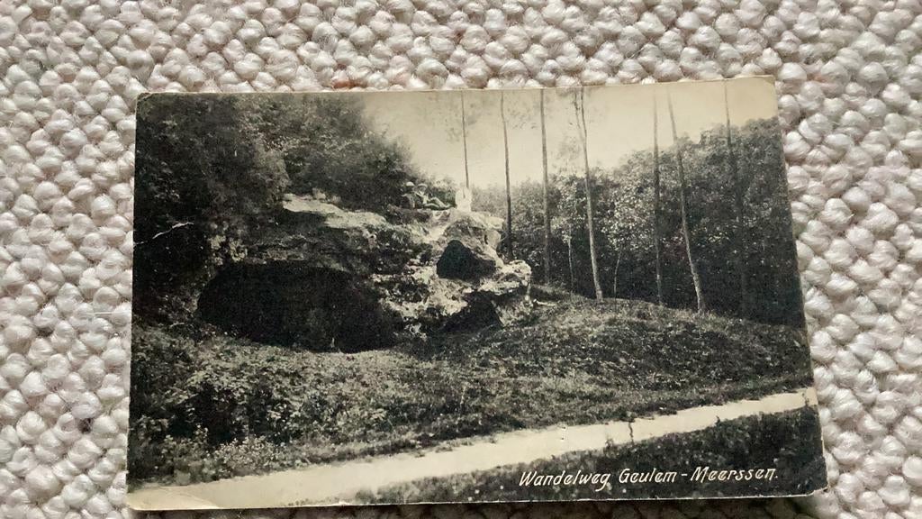 Ansichtkaart Wandelweg Geulem-Meerssen begin 1900. 963, Ophalen of Verzenden, Voor 1920, Gelopen, Limburg