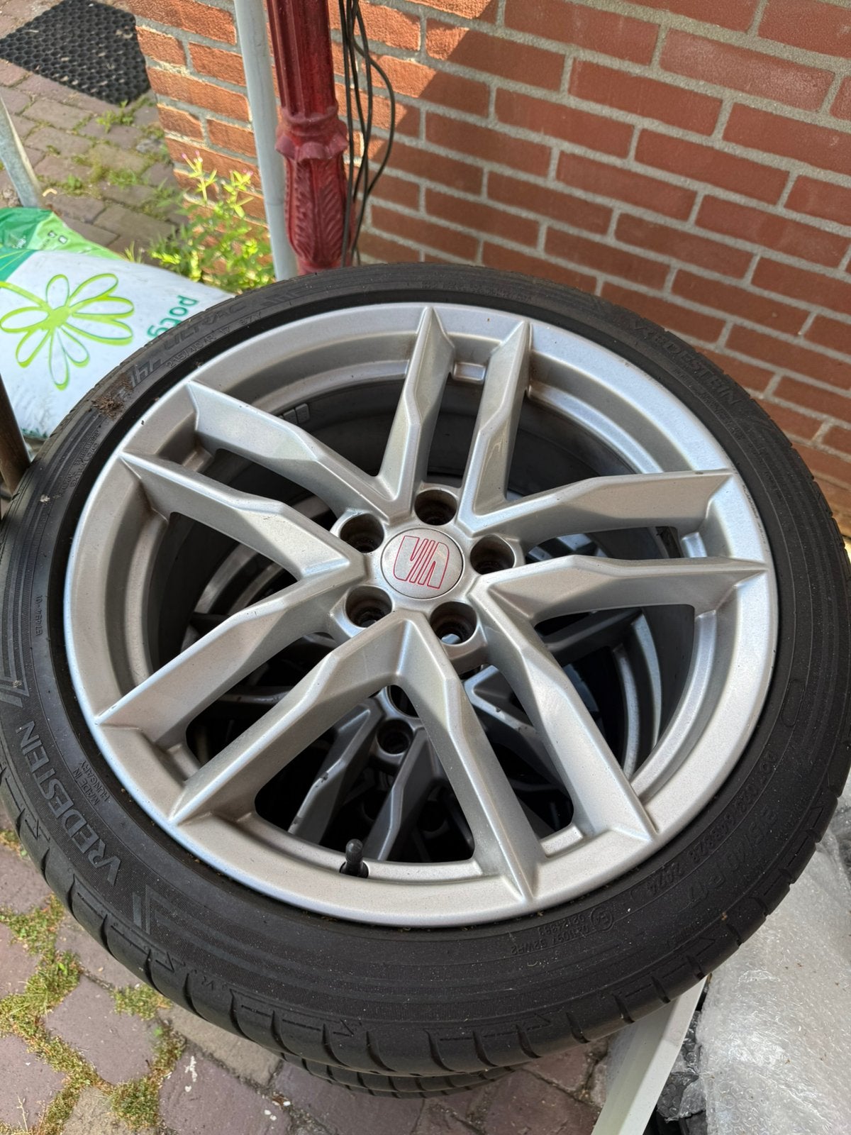 Orginele Seat Ibiza FR velgen 17 INCH, Auto-onderdelen, Banden en Velgen, Ophalen, Gebruikt, Velg(en), 17 inch