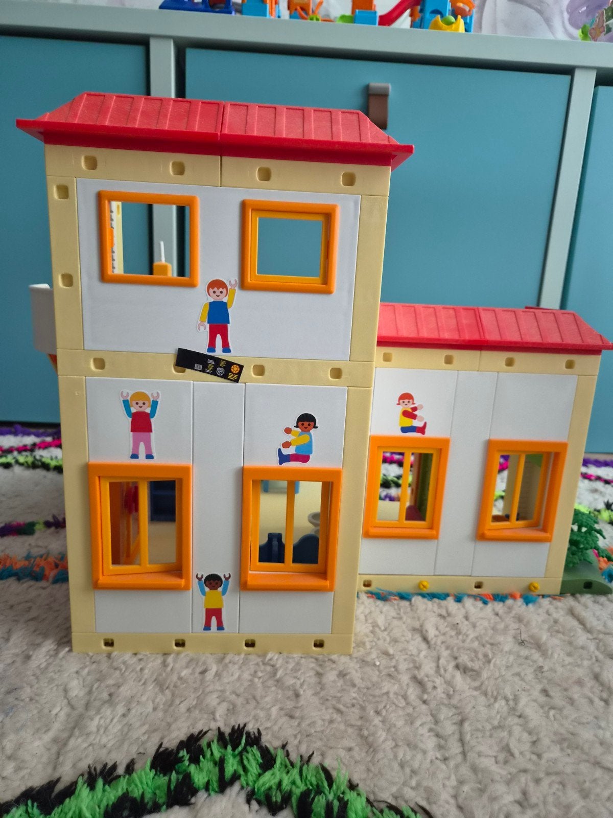 Playmobil Peuterspeelzaal/Kinderdagverblijf (Set 5567), Gebruikt, Gebouw, Complete set, Ophalen of Verzenden