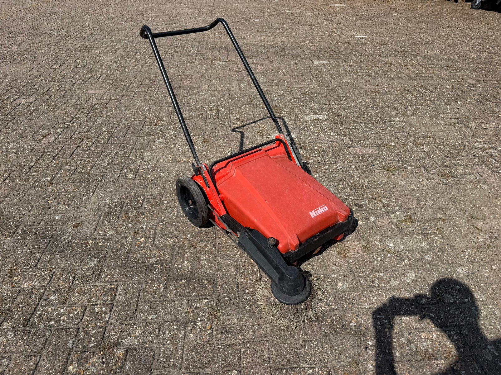 Hako veegmachine, Ophalen, Gebruikt