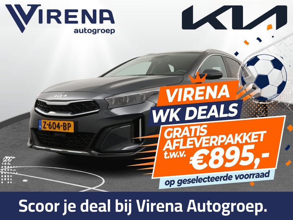 Kia Xceed 1.5 T-GDi DynamicPlusLine 160pk Airco - Apple Carp, Auto's, Kia, Voorwielaandrijving, Automatische klimaatregeling, Gebruikt
